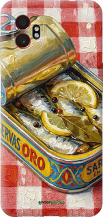 Силиконовый чехол Vintage Sardine Tin Phone для Samsung Xcover7 Pro - 6772u-4092 изображение 