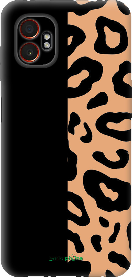 Силиконовый чехол Пятна леопарда для Samsung Xcover7 Pro - 4269u-4092 изображение 