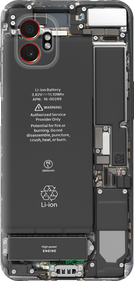 Силіконовий чехол Деталі смартфона для Samsung Xcover7 Pro - 5487u-4092 изображение 