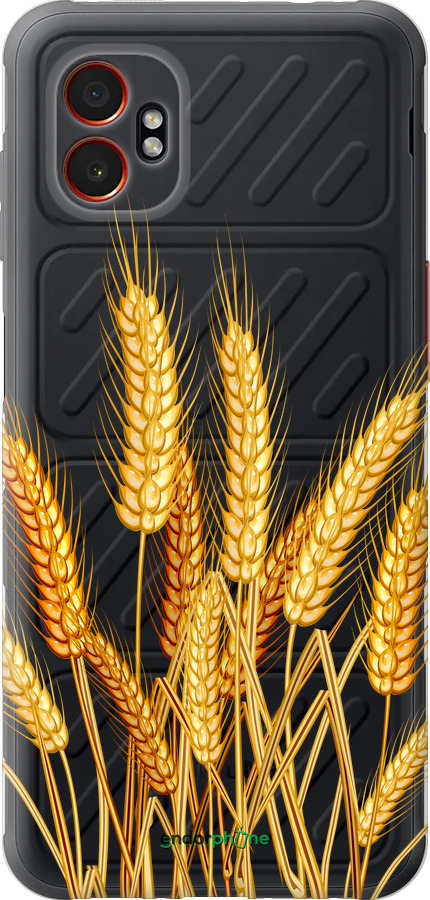 Силиконовый чехол Колоски пшеници для Samsung Xcover7 Pro - 5866u-4092 изображение 