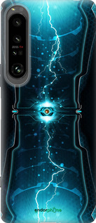 Силиконовый чехол Молнии в цилиндре для Sony Xperia 1 IV - 120u-2787 изображение 