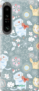 Силиконовый чехол Котята v3 для Sony Xperia 1 IV - 1223u-2787 изображение 