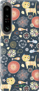 Силиконовый чехол Котята v4 для Sony Xperia 1 IV - 1224u-2787 изображение 