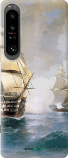Силиконовый чехол Айвазовский. Корабли для Sony Xperia 1 IV - 160u-2787 изображение 