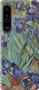 Силиконовый чехол Винсент Ван Гог. Ирисы для Sony Xperia 1 IV - 161u-2787 изображение 
