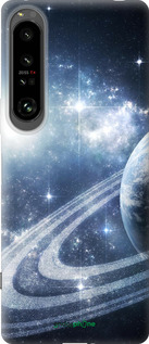 Силиконовый чехол Кольца Сатурна для Sony Xperia 1 IV - 173u-2787 изображение 