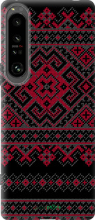 Силіконовий чехол Вишиванка 52 для Sony Xperia 1 IV - 1763u-2787 изображение 
