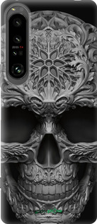Силиконовый чехол skull-ornament для Sony Xperia 1 IV - 4101u-2787 изображение 