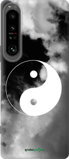 Силиконовый чехол Инь и Янь для Sony Xperia 1 IV - 4389u-2787 изображение 