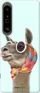 Силіконовий чехол Модна лама для Sony Xperia 1 IV - 4479u-2787 изображение 