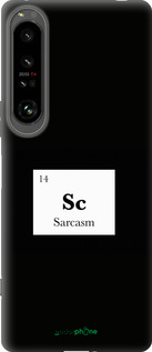 Силиконовый чехол Сарказм для Sony Xperia 1 IV - 4501u-2787 изображение 