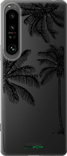 Силиконовый чехол Пальмы1 для Sony Xperia 1 IV - 4634u-2787 изображение 