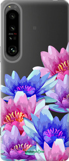 Силиконовый чехол Лотос для Sony Xperia 1 IV - 4862u-2787 изображение 