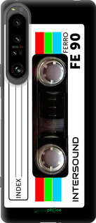 Силиконовый чехол Кассета с90 для Sony Xperia 1 IV - 4894u-2787 изображение 