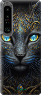 Силиконовый чехол Кошка для Sony Xperia 1 IV - 5548u-2787 изображение 