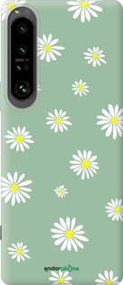 Силиконовый чехол Ромашки v4 для Sony Xperia 1 IV - 5603u-2787 изображение 