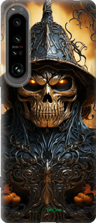 Силиконовый чехол Череп 2 для Sony Xperia 1 IV - 5652u-2787 изображение 