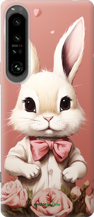 Силиконовый чехол Зайчик для Sony Xperia 1 IV - 5669u-2787 изображение 