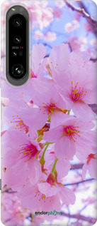Силиконовый чехол Сакура для Sony Xperia 1 IV - 6029u-2787 изображение 