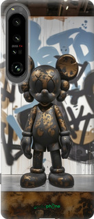 Силіконовий чехол Bronze kaws v2 для Sony Xperia 1 IV - 6098u-2787 изображение 