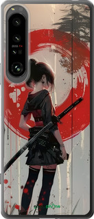 Силиконовый чехол Сумерки воина: Танец с катаной для Sony Xperia 1 IV - 6123u-2787 изображение 