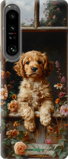 Силиконовый чехол Щенок cocker spaniel для Sony Xperia 1 IV - 6136u-2787 изображение 