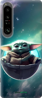 Силиконовый чехол Малышь йода для Sony Xperia 1 IV - 6294u-2787 изображение 