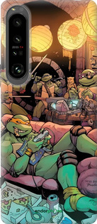 Силиконовый чехол Черепашки нинзя для Sony Xperia 1 IV - 6346u-2787 изображение 