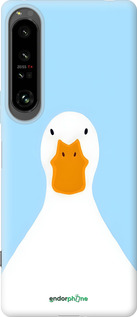 Силиконовый чехол Гусь для Sony Xperia 1 IV - 6350u-2787 изображение 