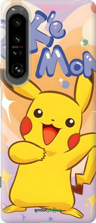 Силіконовий чехол Пикачу для Sony Xperia 1 IV - 6383u-2787 изображение 