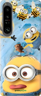 Силиконовый чехол Миньоны для Sony Xperia 1 IV - 6386u-2787 изображение 