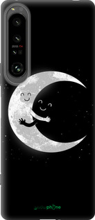 Силиконовый чехол Лунные объятия для Sony Xperia 1 IV - 6508u-2787 изображение 