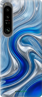 Силиконовый чехол Liquid Chrome для Sony Xperia 1 IV - 6781u-2787 изображение 