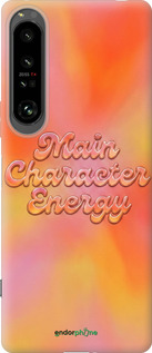 Силиконовый чехол Aura Gradient Main Character Energy Aesthetic Y2K для Sony Xperia 1 IV - 6783u-2787 изображение 