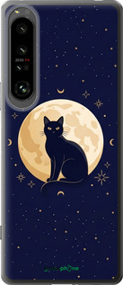 Силиконовый чехол Cute Cat Celestial/Witchy для Sony Xperia 1 IV - 6787u-2787 изображение 