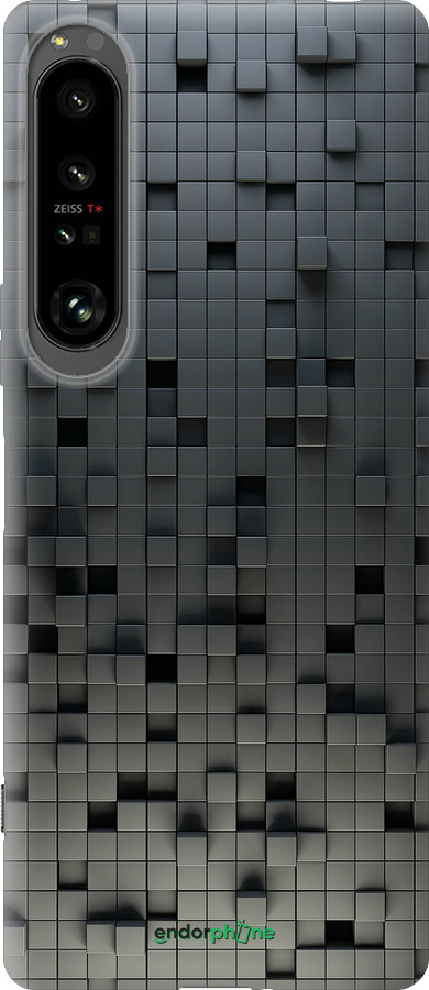 Силиконовый чехол Кубики для Sony Xperia 1 IV - 1061u-2787 изображение 