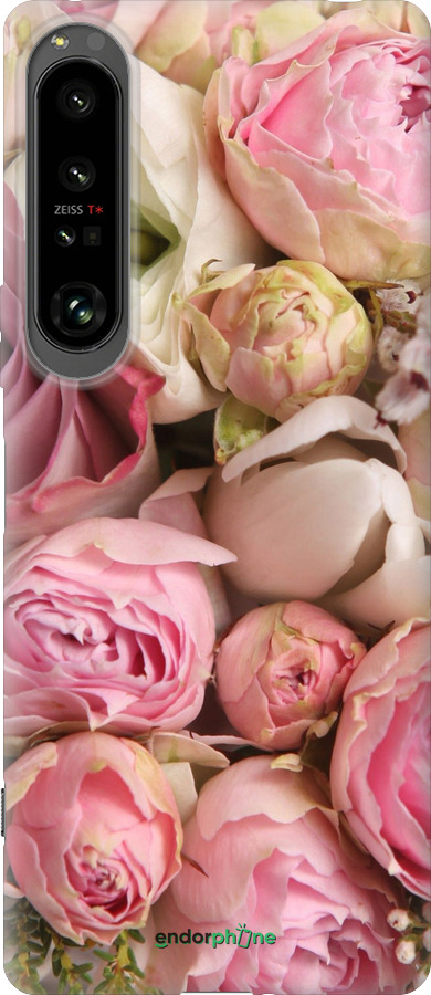 Силиконовый чехол Розы v2 для Sony Xperia 1 IV - 2320u-2787 изображение 