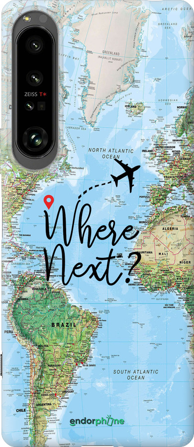 Силиконовый чехол Путешествие для Sony Xperia 1 IV - 4503u-2787 изображение 