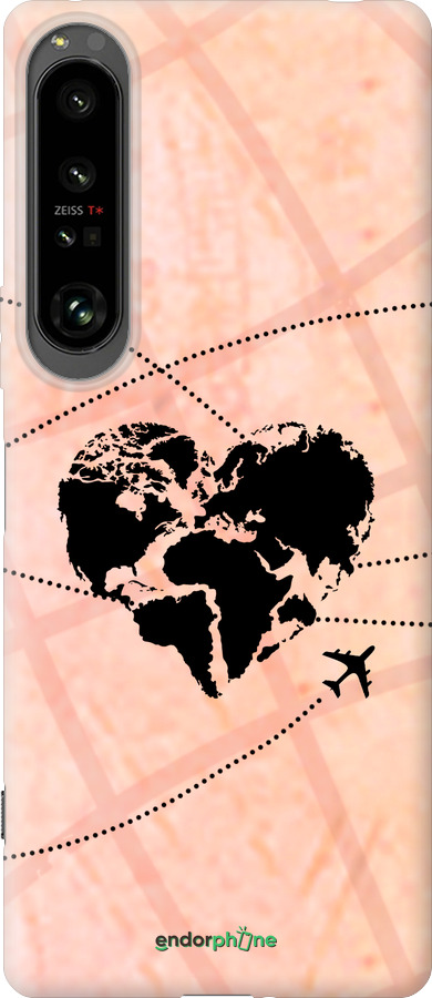 Силиконовый чехол Путешествуй для Sony Xperia 1 IV - 4607u-2787 изображение 