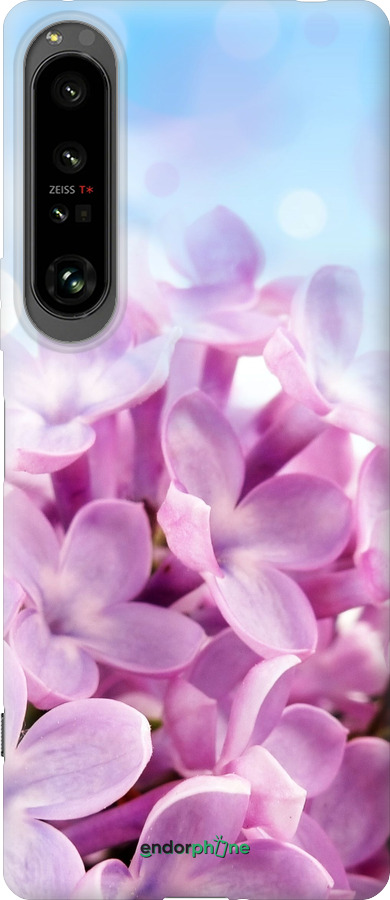 Силиконовый чехол Сирень для Sony Xperia 1 IV - 527u-2787 изображение 
