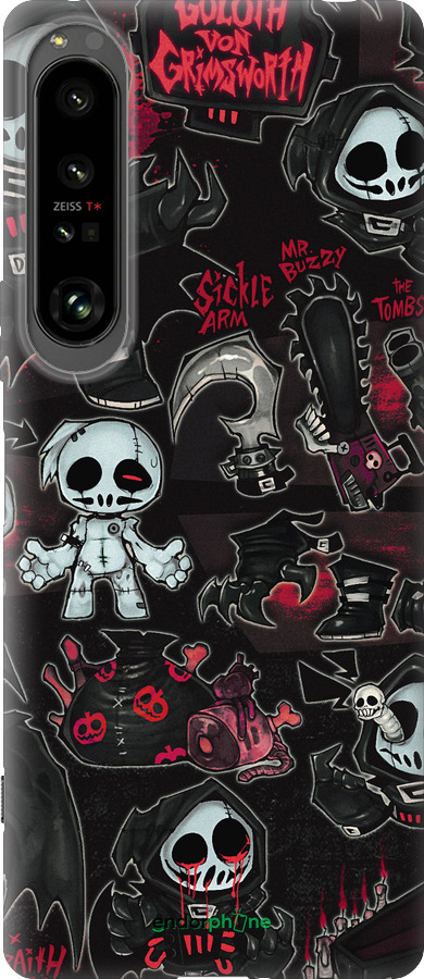 Силиконовый чехол № 5380 для Sony Xperia 1 IV - 5380u-2787 изображение 