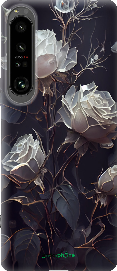 Силиконовый чехол Розы 2 для Sony Xperia 1 IV - 5550u-2787 изображение 