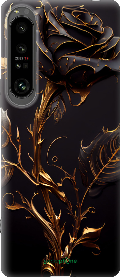 Силиконовый чехол Роза 3 для Sony Xperia 1 IV - 5552u-2787 изображение 