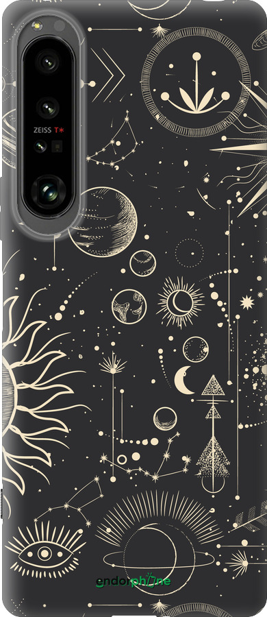 Силиконовый чехол Фаза луны для Sony Xperia 1 IV - 5605u-2787 изображение 