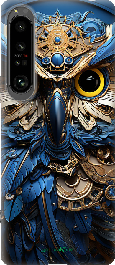 Силиконовый чехол Сова v2 для Sony Xperia 1 IV - 5649u-2787 изображение 