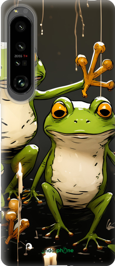 Силиконовый чехол Жабки 2 для Sony Xperia 1 IV - 5657u-2787 изображение 