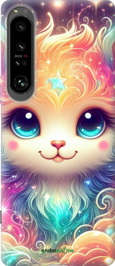 Силіконовий чехол Казкове кошеня для Sony Xperia 1 IV - 5813u-2787 изображение 