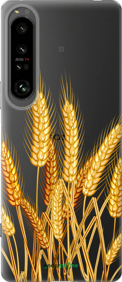 Силиконовый чехол Колоски пшеници для Sony Xperia 1 IV - 5866u-2787 изображение 
