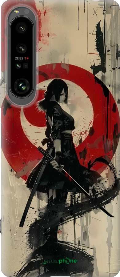 Силиконовый чехол Боевое искусство для Sony Xperia 1 IV - 6126u-2787 изображение 