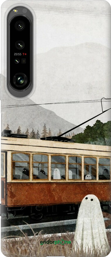 Силиконовый чехол Призрак 2 для Sony Xperia 1 IV - 6247u-2787 изображение 